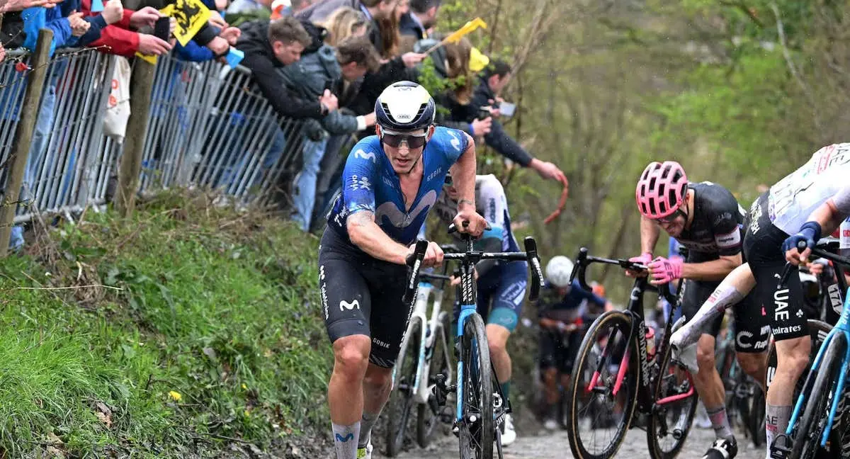 Iv&aacute;n Garc&iacute;a Cortina en el Tour de Flandes