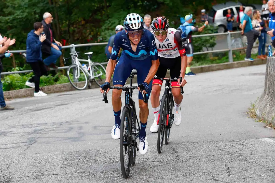 Enric Mas y Tadej Pogacar