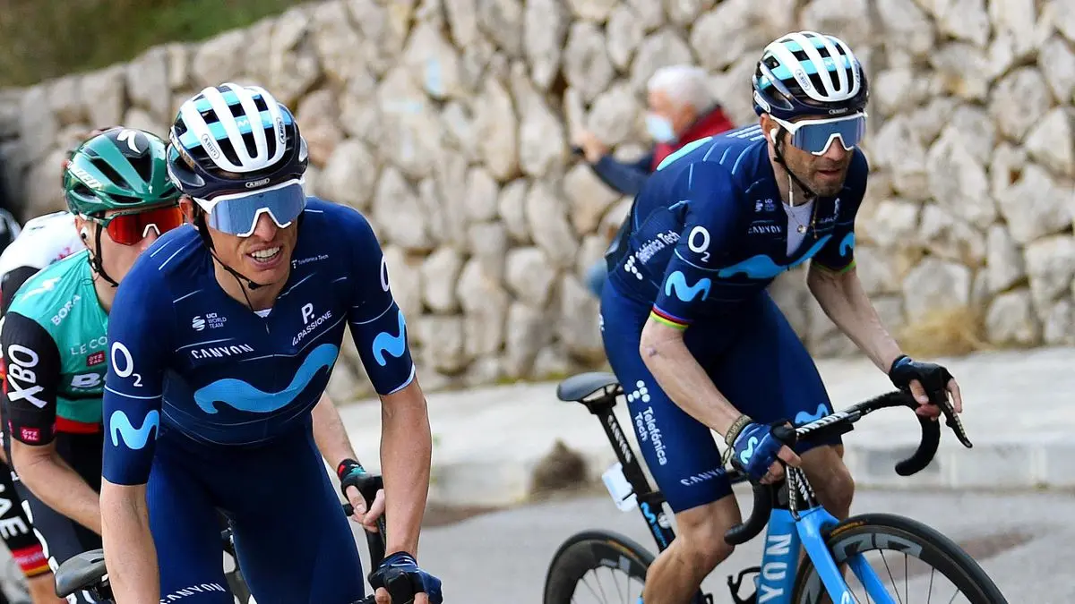 Enric Mas y Alejandro Valverde