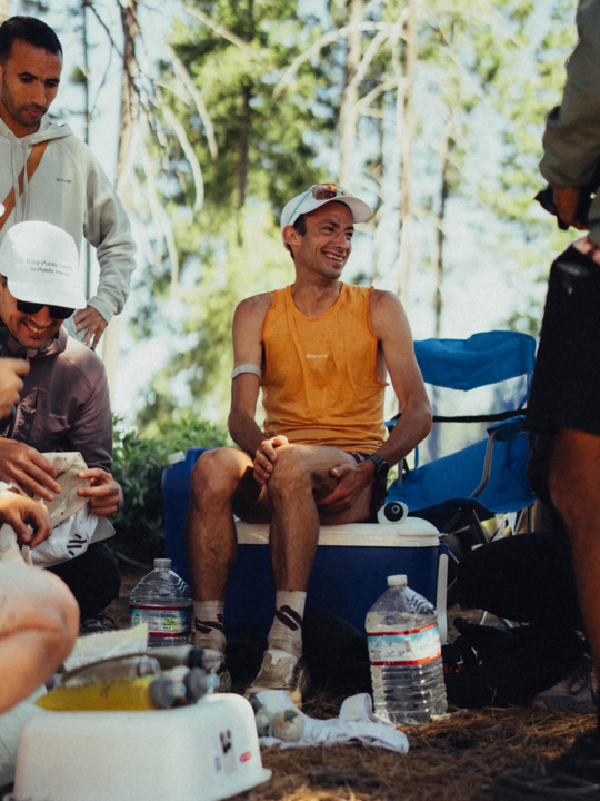 Kilian Jornet tras retirarse en la Western States 100