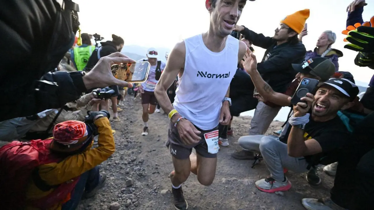 Kilian Jornet en la Western States 100 de 2025