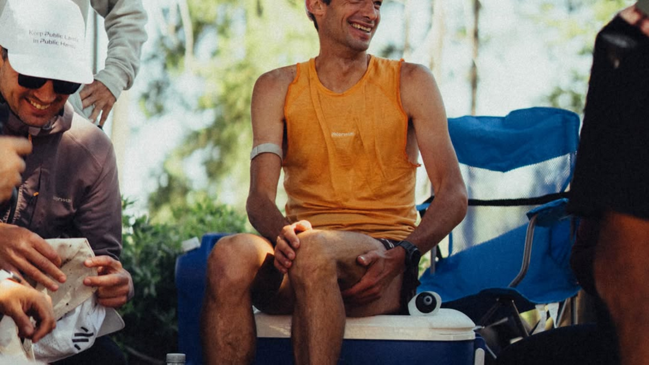 Kilian Jornet tras retirarse en la Western States 100