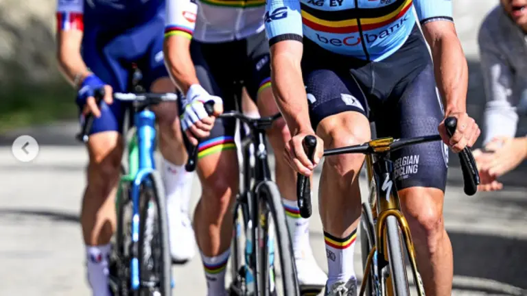 Evenepoel, Pogacar y Seixas