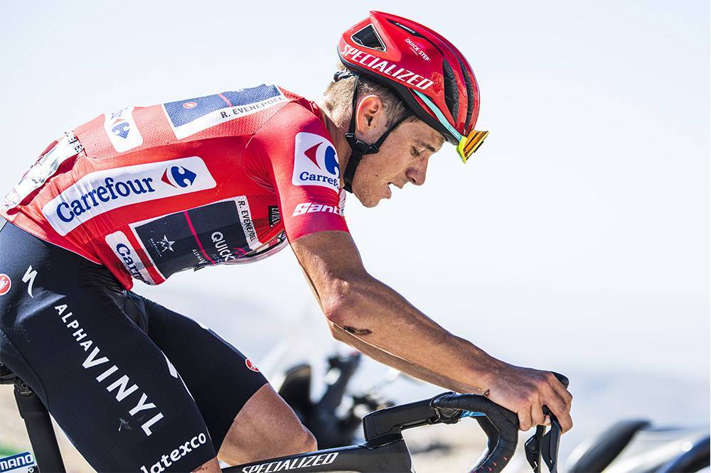 Evenepoel en la Vuelta a España