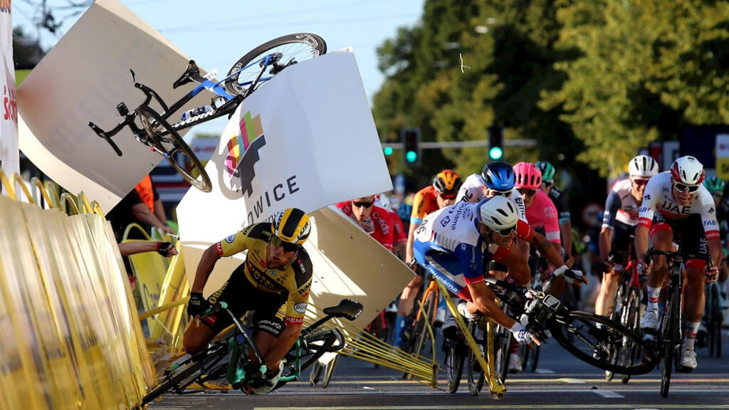 Brutal accidente de Fabio Jakobsen en el Tour de Polonia de 2020