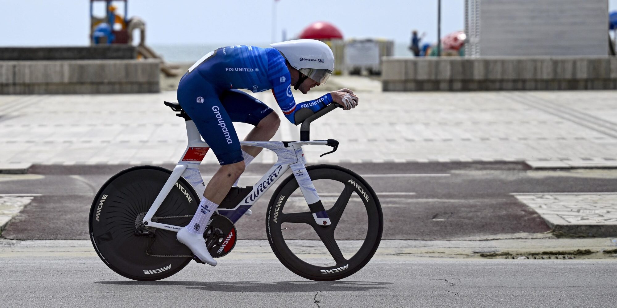 Remi Cavagna en el Campeonato de Francia Contrarreloj de 2026
