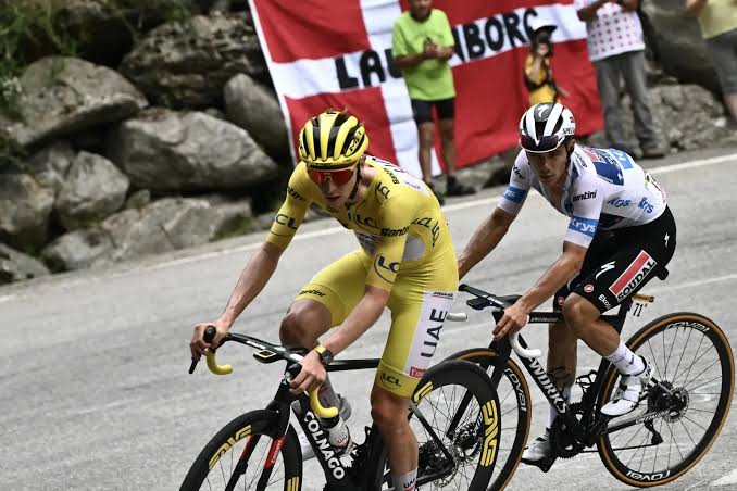 Tadej Pogacar y Remco Evenepoel